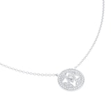 Mappin & Webb Empress 18ct White Gold 0.40cttw Diamond Pendant