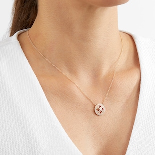Mappin & Webb Empress 18ct Yellow Gold 0.40cttw Diamond Pendant