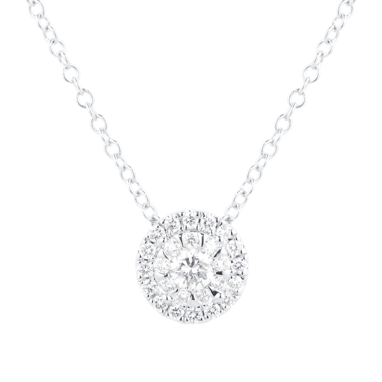 Mappin & Webb Masquerade 18ct White Gold 0.30cttw Diamond Pendant Mappin & Webb Masquerade 18ct White Gold 0.30cttw Diamond Pendant
