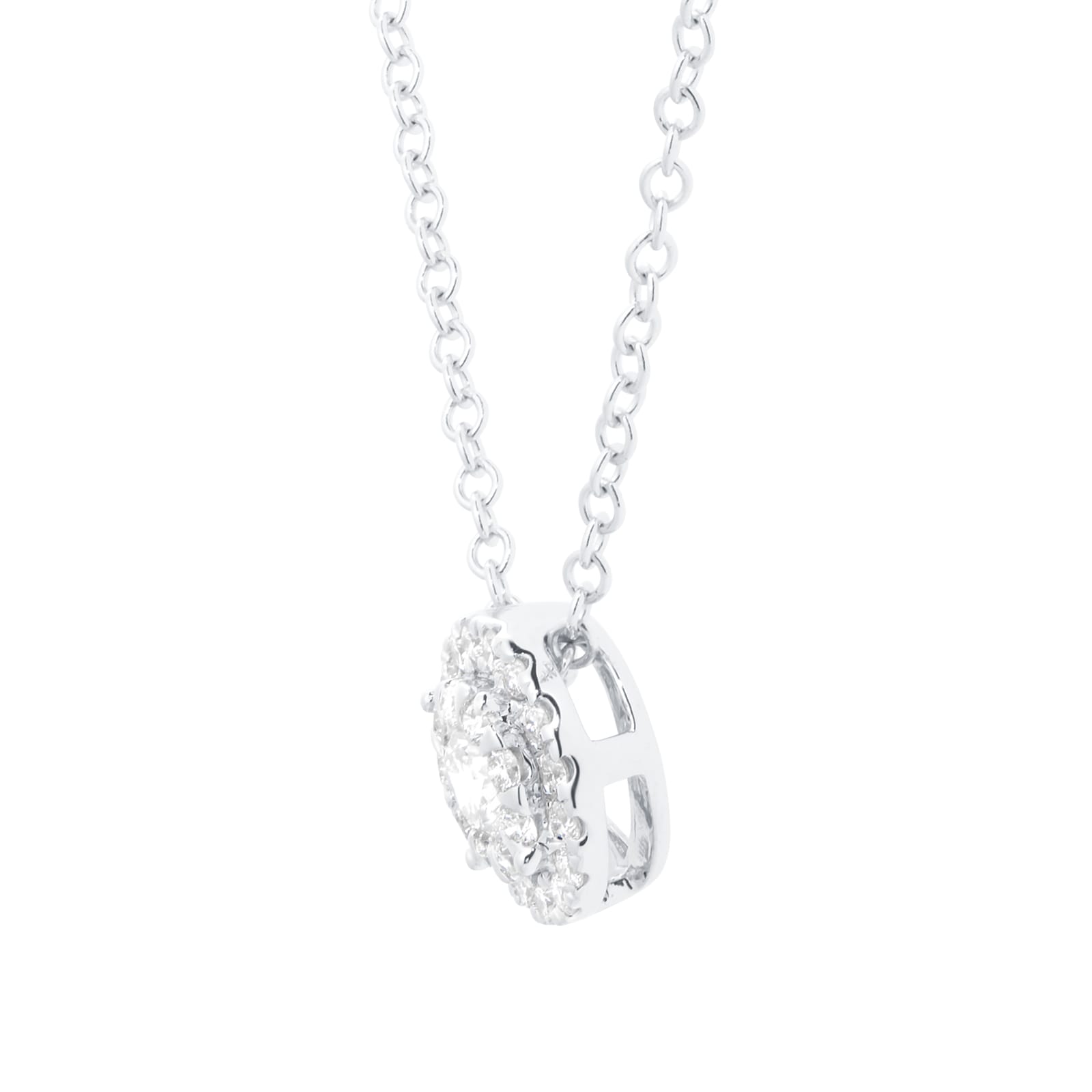 Mappin & Webb Masquerade 18ct White Gold 0.30cttw Diamond Pendant Mappin & Webb Masquerade 18ct White Gold 0.30cttw Diamond Pendant