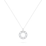 Mappin & Webb Empress 18ct White Gold 0.55ct Circle Diamond Pendant