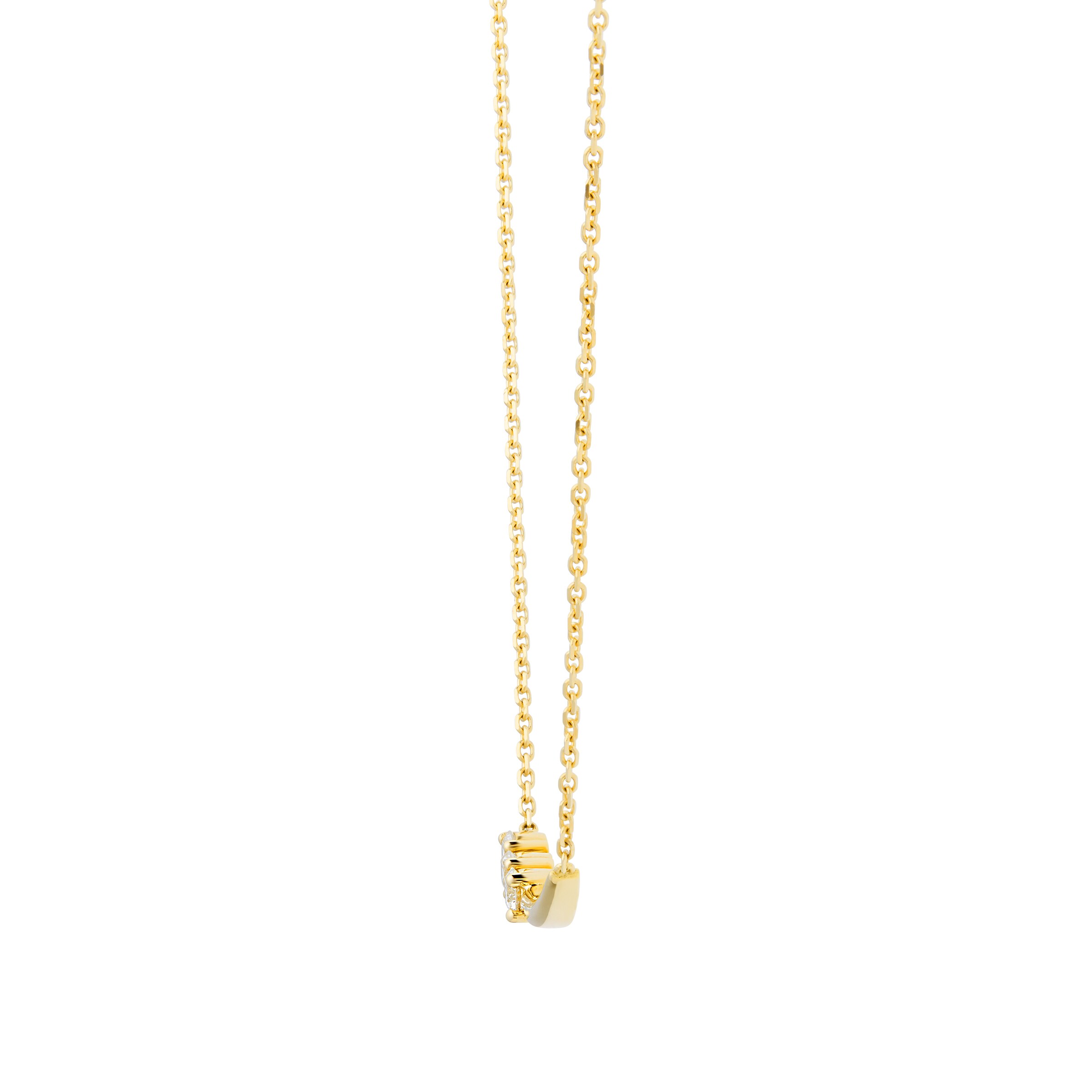 Mappin & Webb 18ct Yellow Gold 0.37ct Diamond Necklace