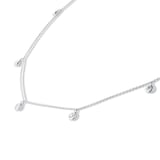Mappin&Webb 18ct White Gold 0.35cttw Diamond Design Necklace