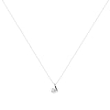 Goldsmiths 9ct White Gold 0.10ct Wrapped In Love Goldsmiths Brightest Diamond Pendant