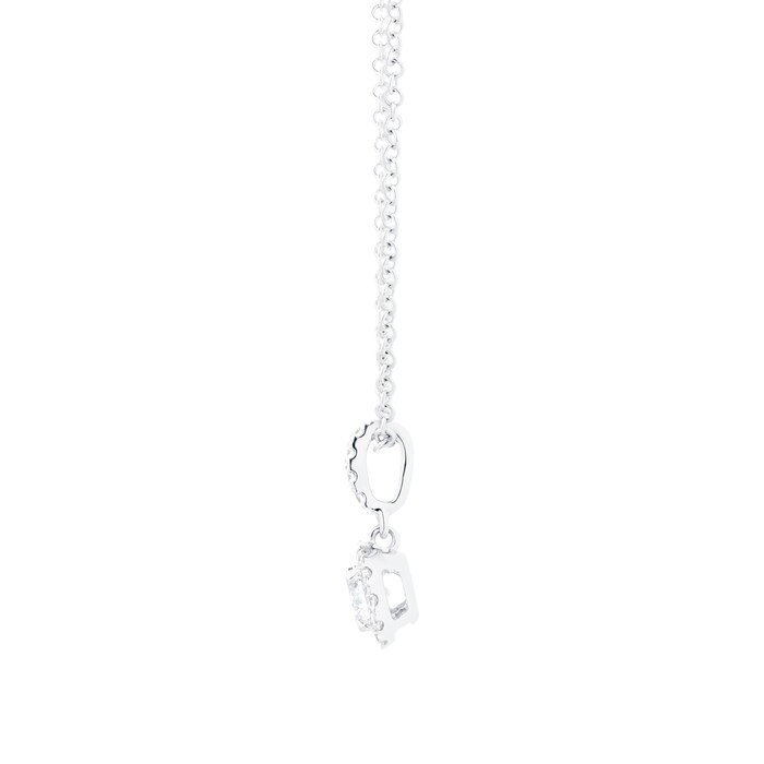 Mappin & Webb Amelia 18ct White Gold 0.40cttw Diamond Pendant