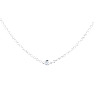 Mappin & Webb Gossamer 18ct White Gold 0.50cttw Diamond Necklace