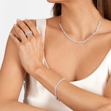 Mappin & Webb Vinea 18ct White Gold 3cttw Diamond Necklace