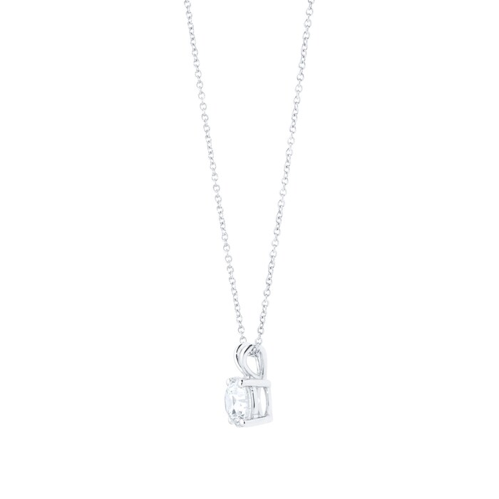 Goldsmiths Platinum 2ct Diamond Solitaire Pendant