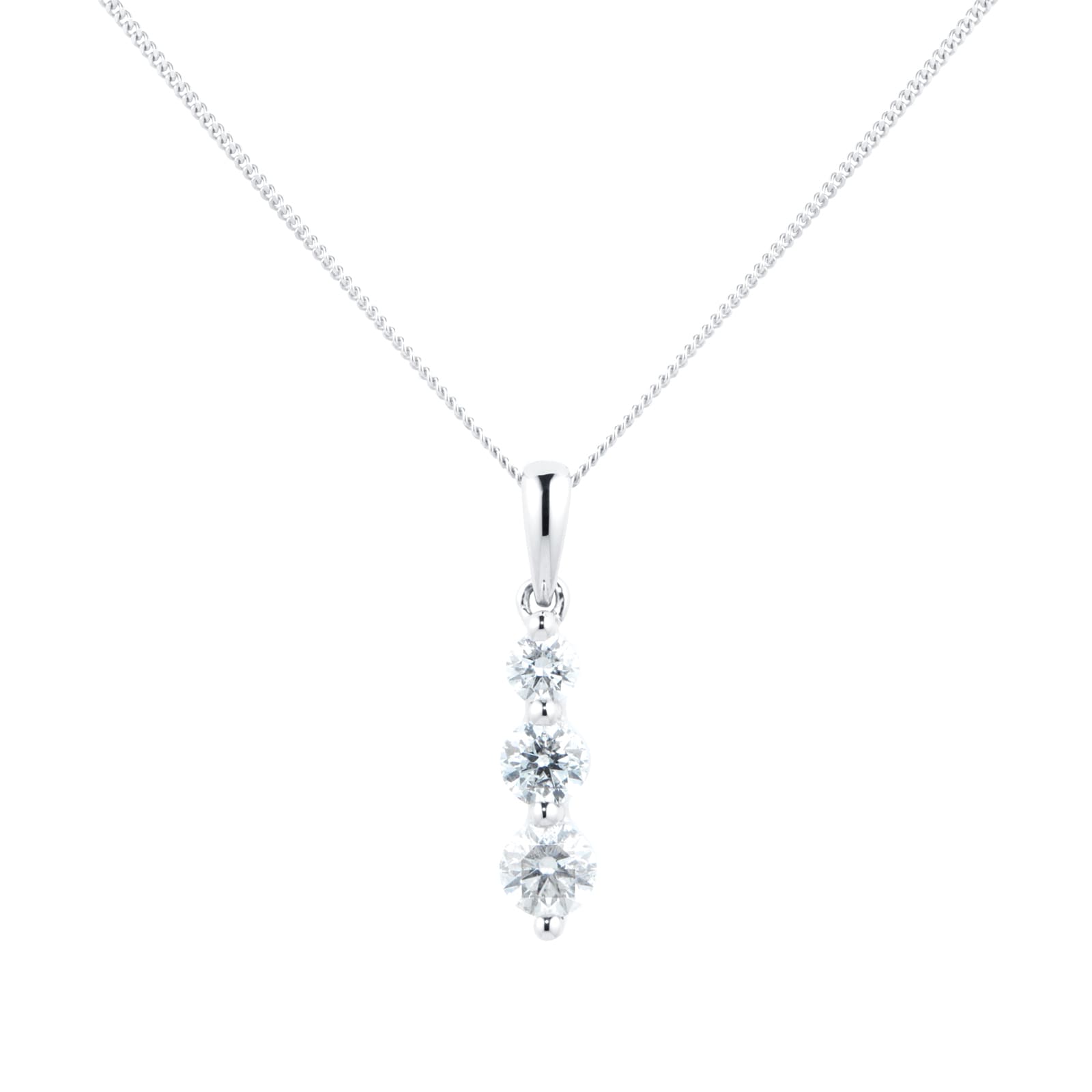 1/4 Carat Diamond Marriage Symbol Necklace 001-260-2003045 | Kiefer  Jewelers | Lutz, FL