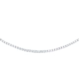Mappin & Webb 18ct White Gold 5cttw Diamond Tennis Necklace