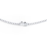 Mappin & Webb 18ct White Gold 5cttw Diamond Tennis Necklace