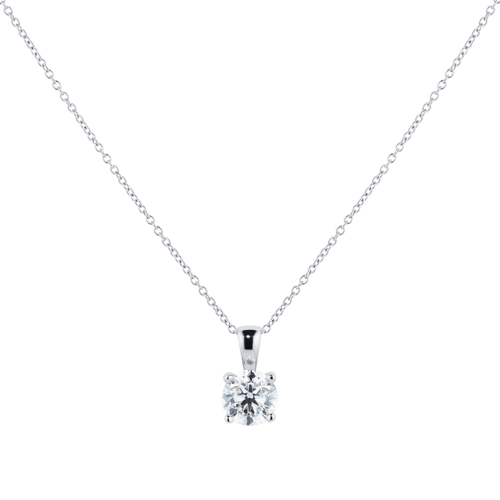 Platinum 2.00cttw Diamond Pendant