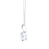 Goldsmiths 18ct White Gold Goldsmiths Brightest Diamonds Solitaire Pendant