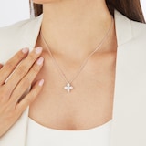 Mappin & Webb 18ct White Gold Diamond Star Pendant