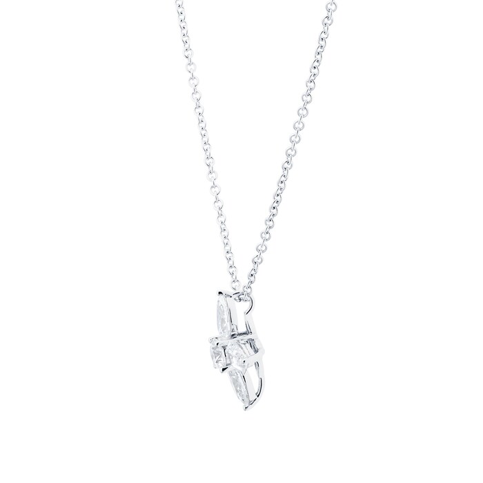 Mappin & Webb 18ct White Gold Diamond Star Pendant