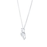 Mappin & Webb 18ct White Gold Diamond Star Pendant