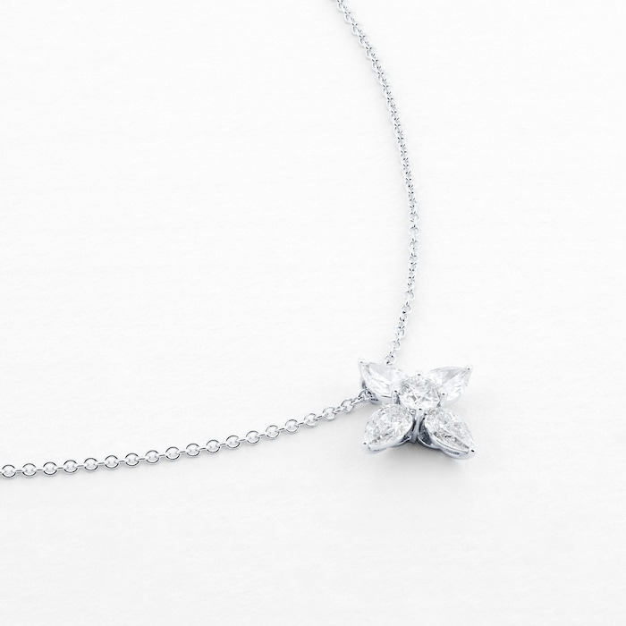 Mappin & Webb 18ct White Gold Diamond Star Pendant