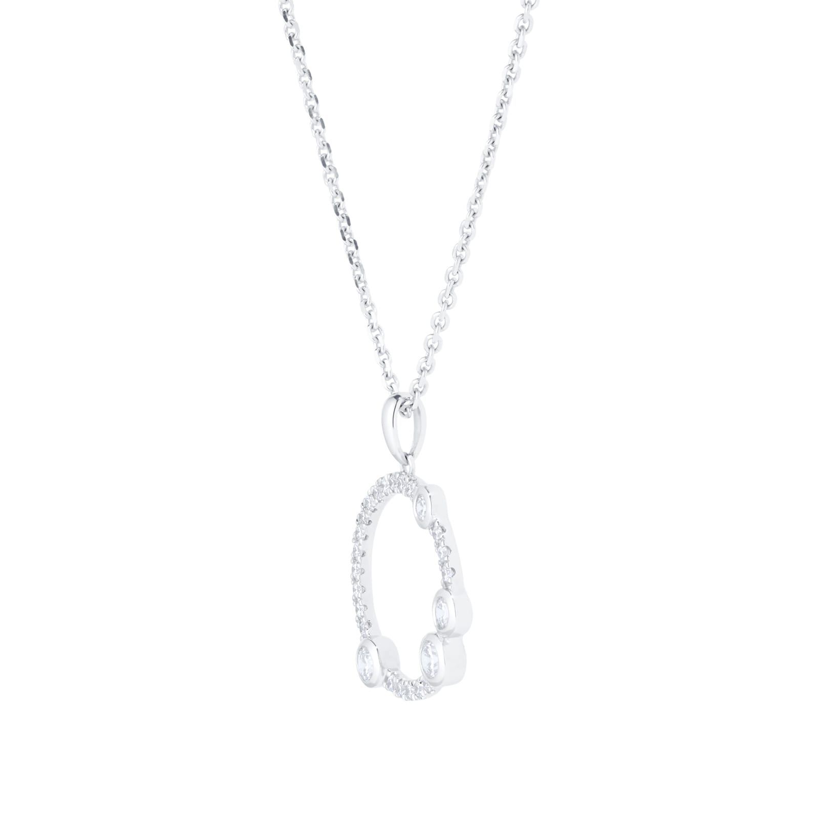 Mappin & Webb Gossamer 18ct White Gold 0.58cttw Diamond Pendant Mappin & Webb Gossamer 18ct White Gold 0.58cttw Diamond Pendant