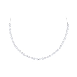 Mappin & Webb Masquerade 18ct White Gold 2.80cttw Diamond Necklace