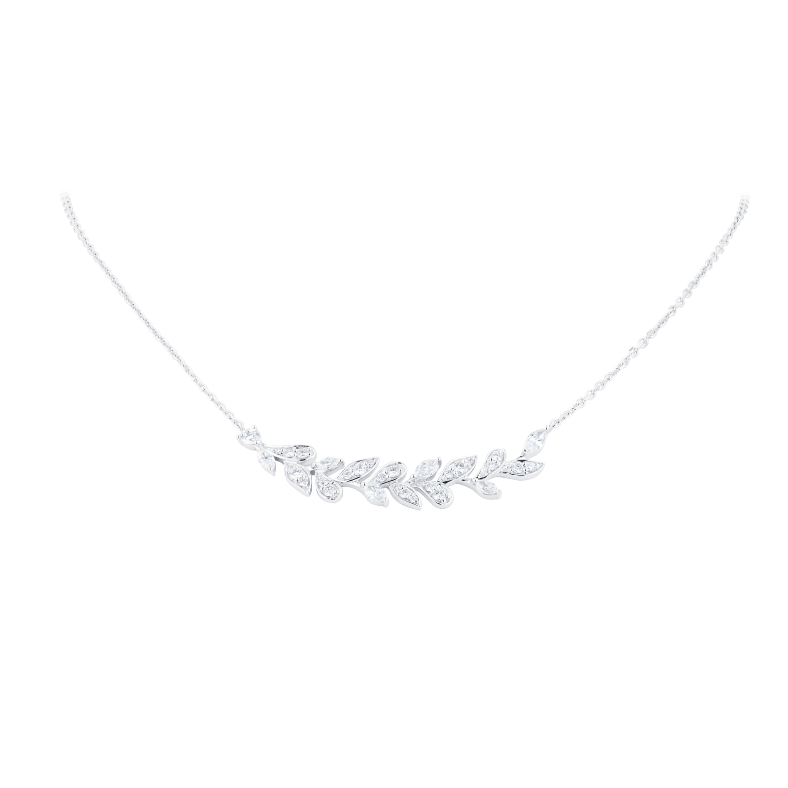 Vinea 18ct White Gold 0.85cttw Diamond Necklace