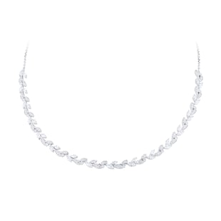 Mappin & Webb Vinea 18ct White Gold 3.00cttw Diamond Necklace