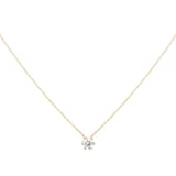 Goldsmiths 18ct Yellow Gold 0.50ct GIA Diamond Floral Pendant