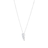 Goldsmiths 18ct White Gold 0.15ct Diamond Floral Pendant