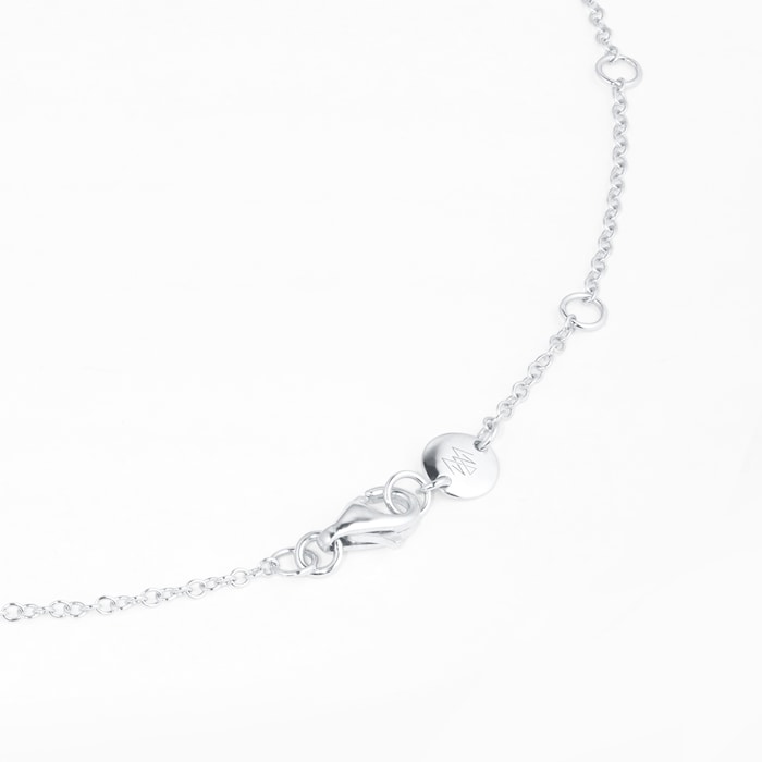 Mappin & Webb Limited Edition Riveret 18ct White Gold 0.95cttw Diamond Butterfly Necklace