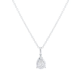 Mappin & Webb Masquerade 18ct White Gold 0.48cttw Diamond Pendant
