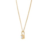 Goldsmiths 9ct Yellow Gold 0.25cttw Diamond Pendant