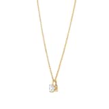 Best Luxury 
Exclusive 18ct Yellow Gold 0.50cttw Brilliant Cut Solitaire Diamond Pendant