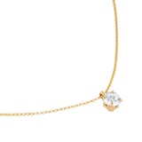 Best Luxury 
Exclusive 18ct Yellow Gold 0.50cttw Brilliant Cut Solitaire Diamond Pendant