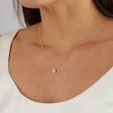 Best Luxury 
Exclusive 18ct Yellow Gold 0.50cttw Brilliant Cut Solitaire Diamond Pendant
