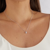 Best Luxury 
Exclusive 18ct White Gold 0.70cttw Brilliant Cut Solitaire Diamond Pendant
