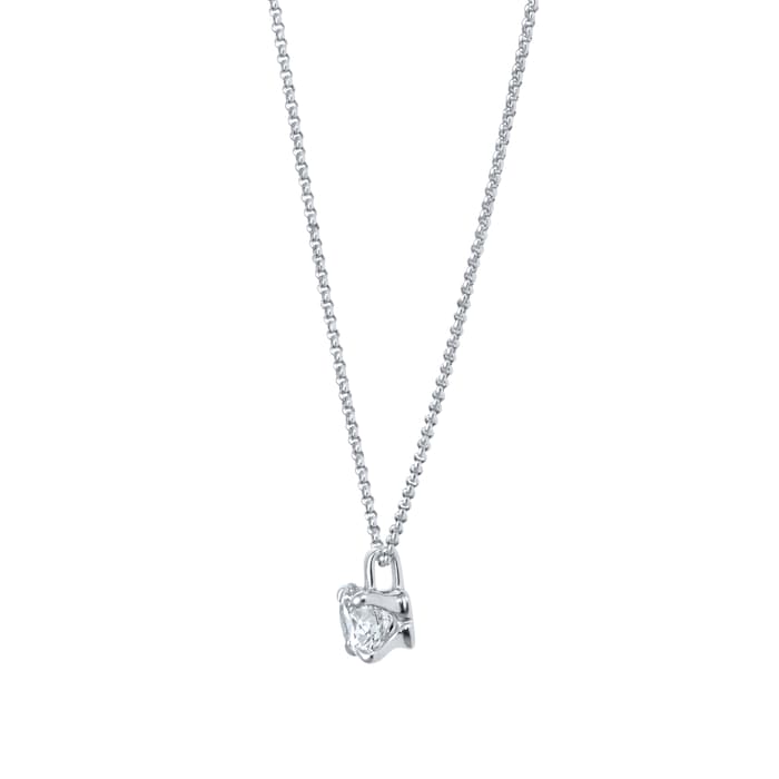Best Luxury 
Exclusive 18ct White Gold 0.70cttw Brilliant Cut Solitaire Diamond Pendant