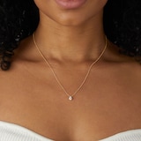 Best Luxury 
Exclusive 18ct Yellow Gold 0.25cttw Brilliant Cut Solitaire Diamond Pendant