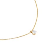 Best Luxury 
Exclusive 18ct Yellow Gold 0.25cttw Brilliant Cut Solitaire Diamond Pendant