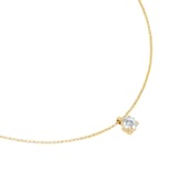 Best Luxury 
Exclusive 18ct Yellow Gold 0.40cttw Brilliant Cut Solitaire Diamond Pendant