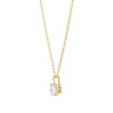 Goldsmiths 18ct Yellow Gold 1.00cttw Diamond Pendant