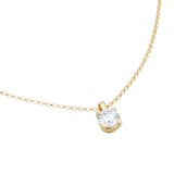 Goldsmiths 18ct Yellow Gold 1.00cttw Diamond Pendant