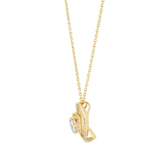 Mappin & Webb Limited Edition 18ct Yellow Gold 0.48cttw Diamond Pendant