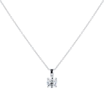 Mappin & Webb Libretto Platinum 1.50ct Diamond Pendant