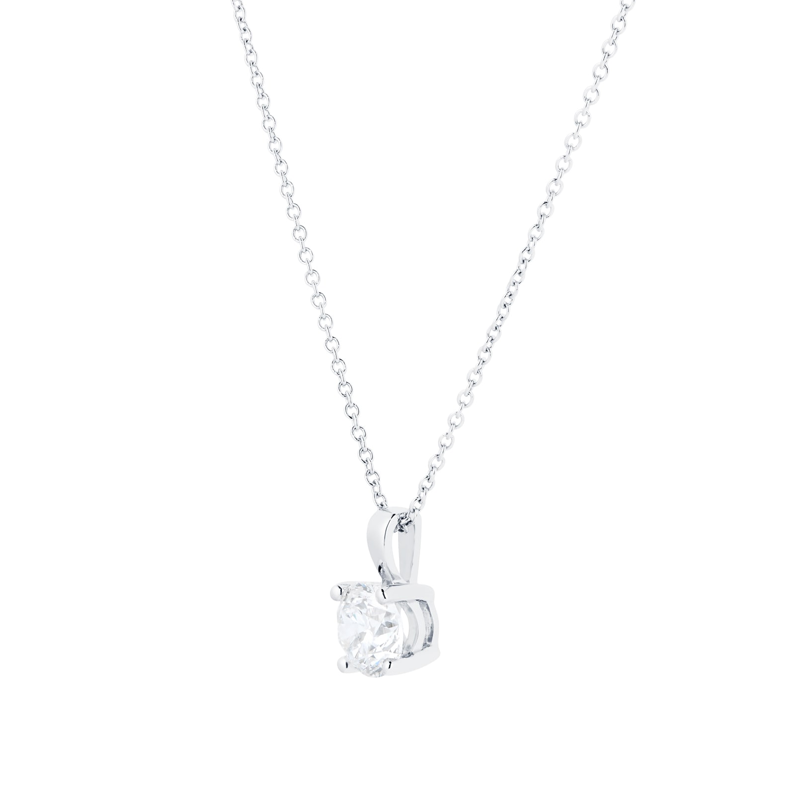 Mappin & Webb Libretto Platinum 1.50ct Diamond Pendant