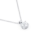 Mappin & Webb Libretto Platinum 1.50ct Diamond Pendant