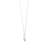 Goldsmiths 9ct White Gold 0.30cttw Brilliant Cut Diamond Halo Pendant
