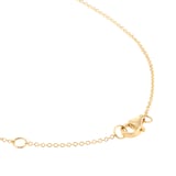 Goldsmiths 18ct Yellow Gold 0.50cttw Round Brilliant Cut Solitaire Floral Pendant