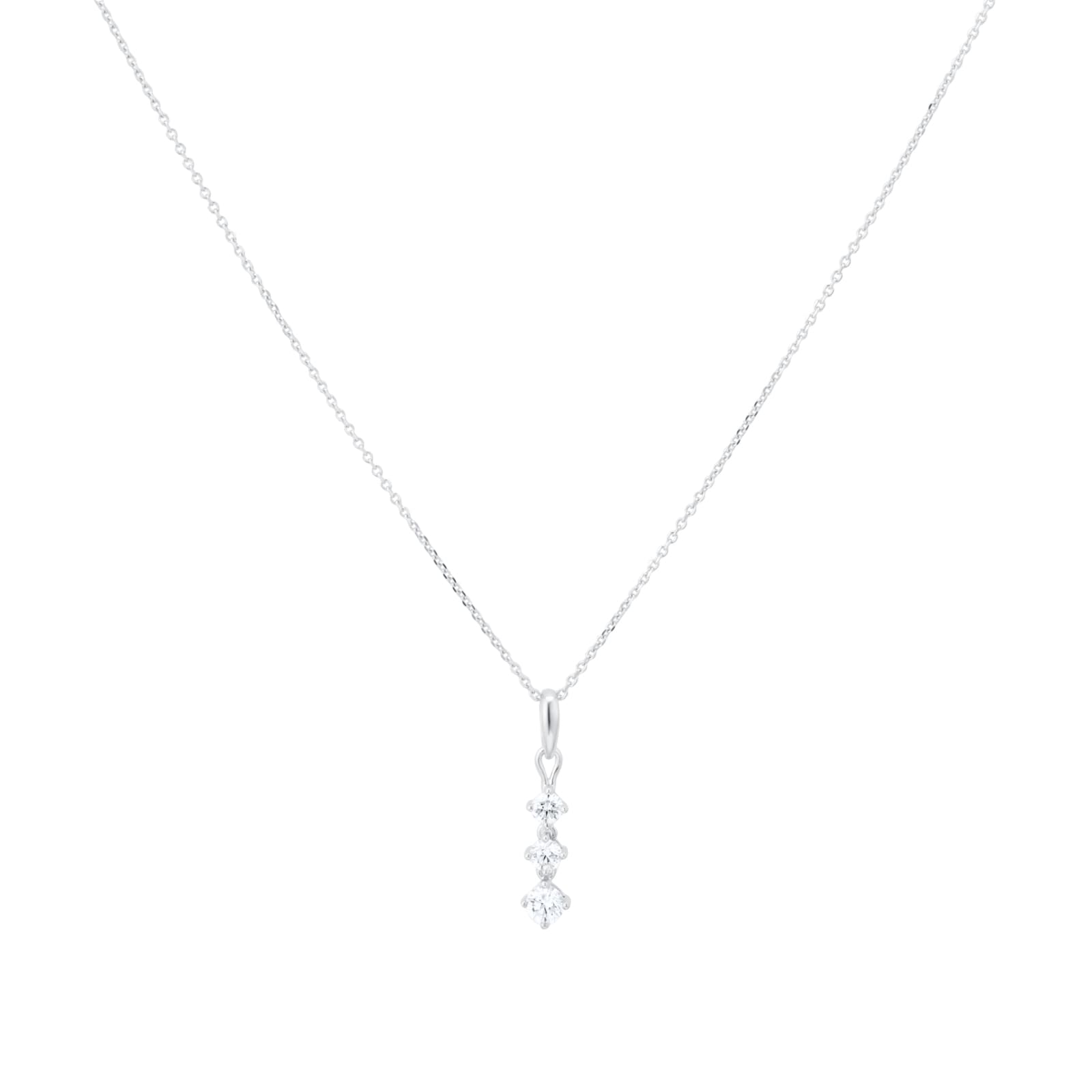 Best Luxury
9ct White Gold 0.50cttw Diamond Three Stone Drop Pendant Best Luxury
9ct White Gold 0.50cttw Diamond Three Stone Drop Pendant