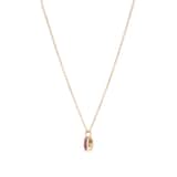 Goldsmiths 9ct Yellow Gold Ruby Birthstone Pendant