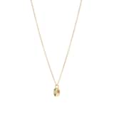 Goldsmiths 9ct Yellow Gold Peridot Birthstone Pendant