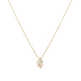 Mappin 
Webb Gossamer 18ct Yellow Gold 0.34cttw Diamond Pendant